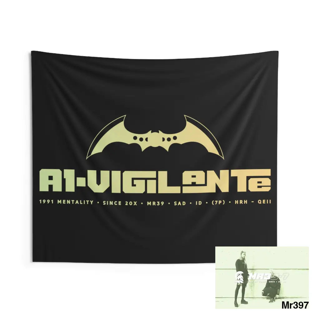 A1-Vigilante Indoor Wall Tapestries 60’’ × 50’’ Home Decor