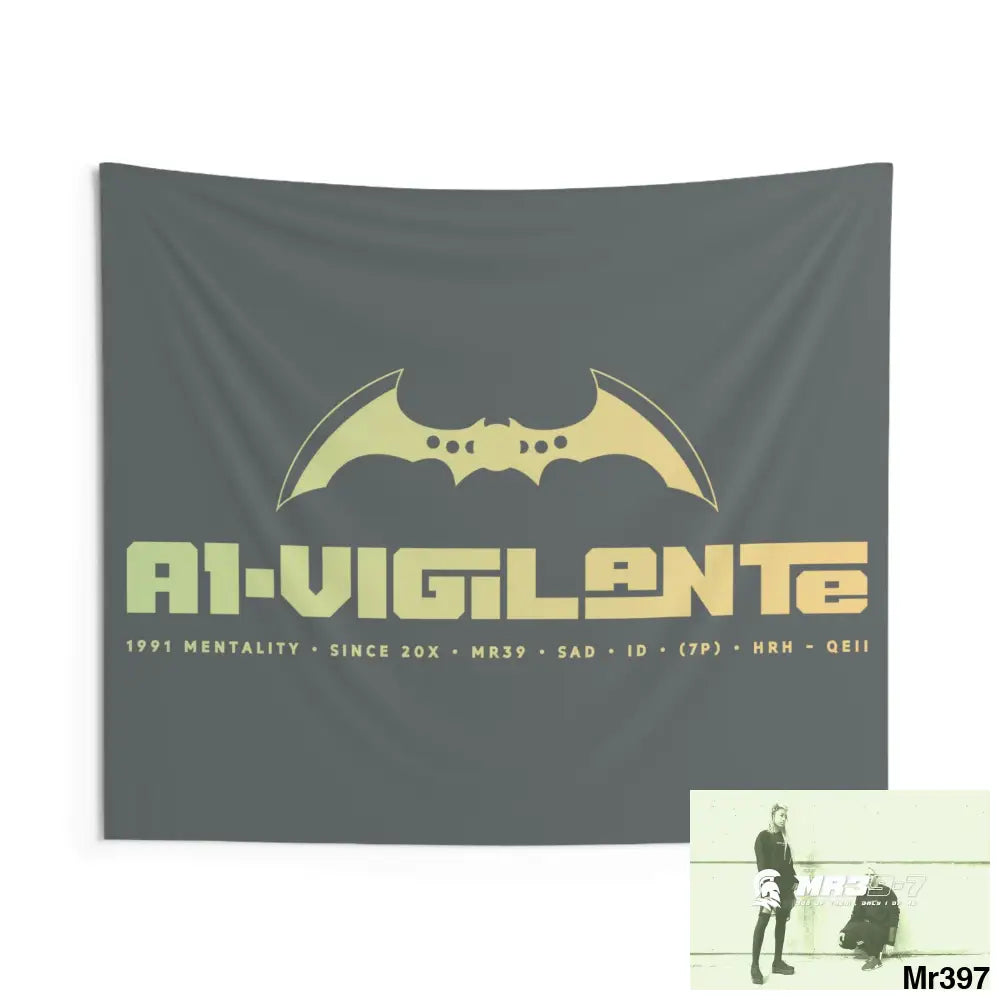 A1-Vigilante Indoor Wall Tapestries 60’’ × 50’’ Home Decor