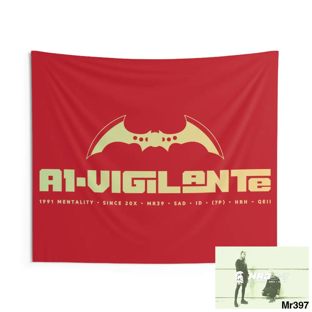 A1-Vigilante Indoor Wall Tapestries 60’’ × 50’’ Home Decor