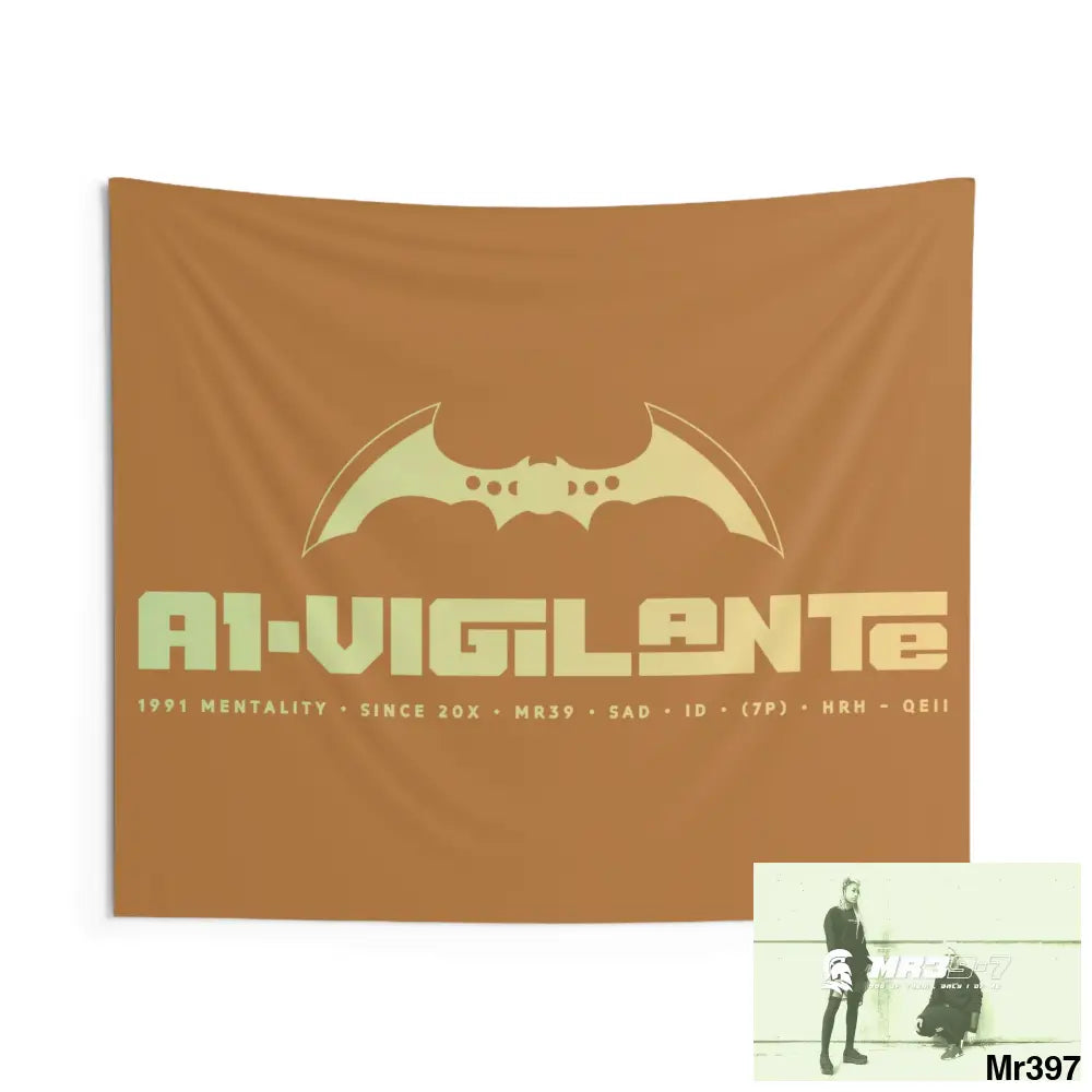 A1-Vigilante Indoor Wall Tapestries 60’’ × 50’’ Home Decor