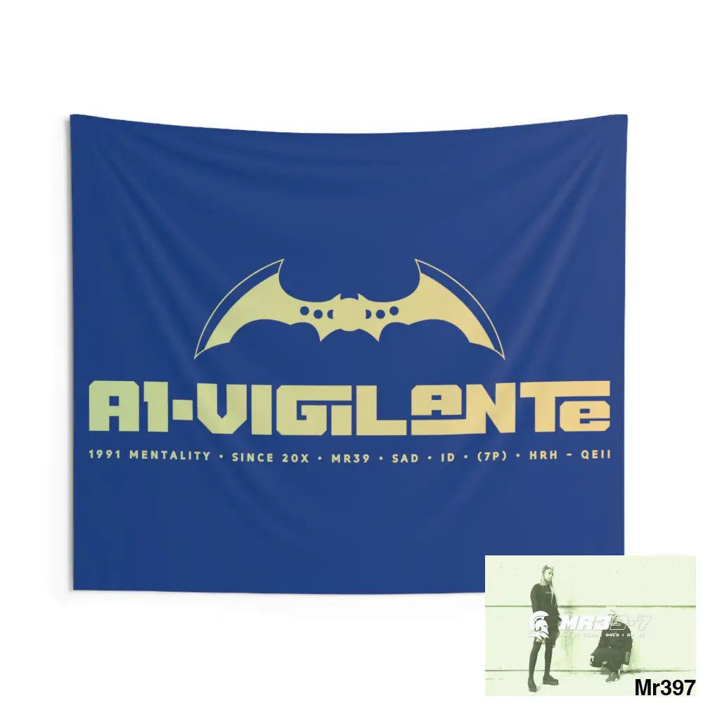 A1-Vigilante Indoor Wall Tapestries 60’’ × 50’’ Home Decor