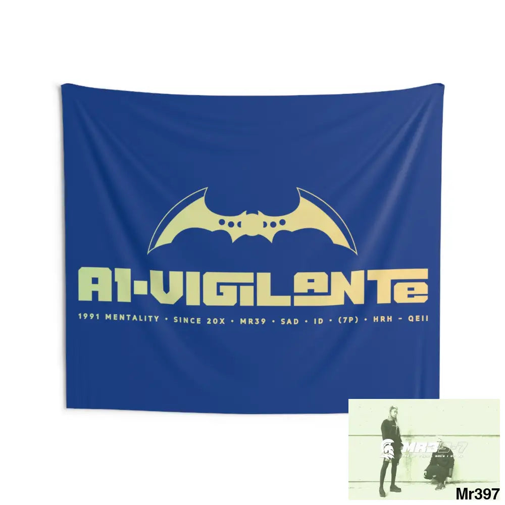 A1-Vigilante Indoor Wall Tapestries 80’’ × 68’’ Home Decor