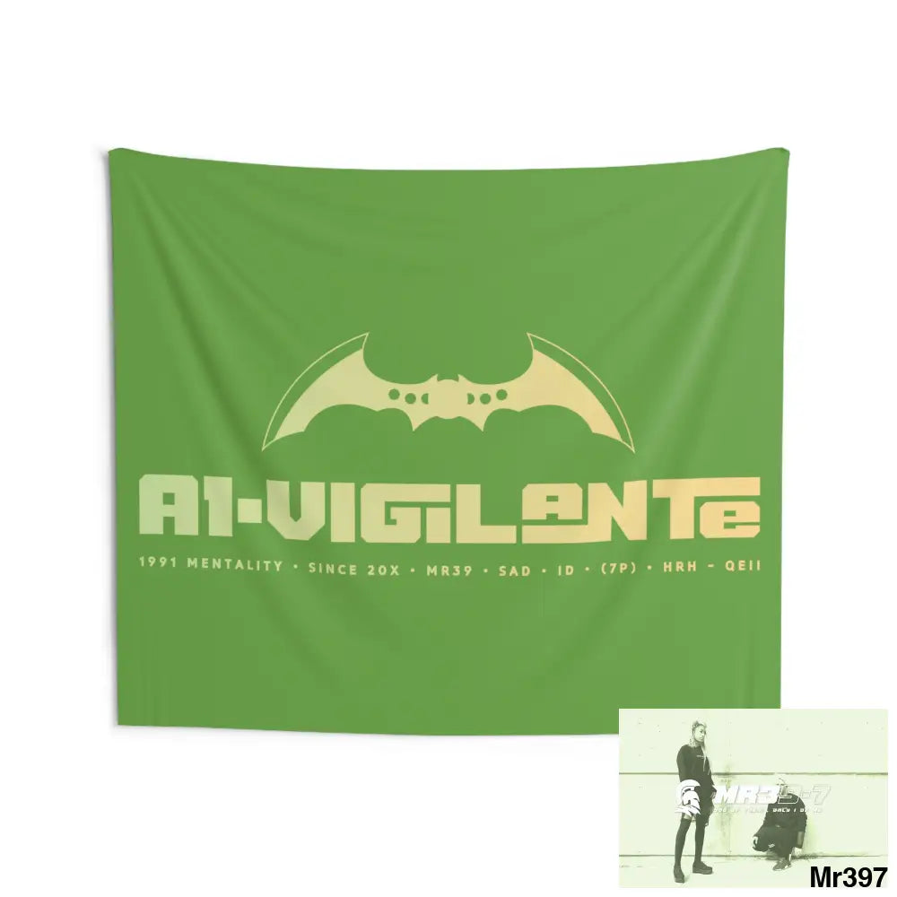 A1-Vigilante Indoor Wall Tapestries 80’’ × 68’’ Home Decor
