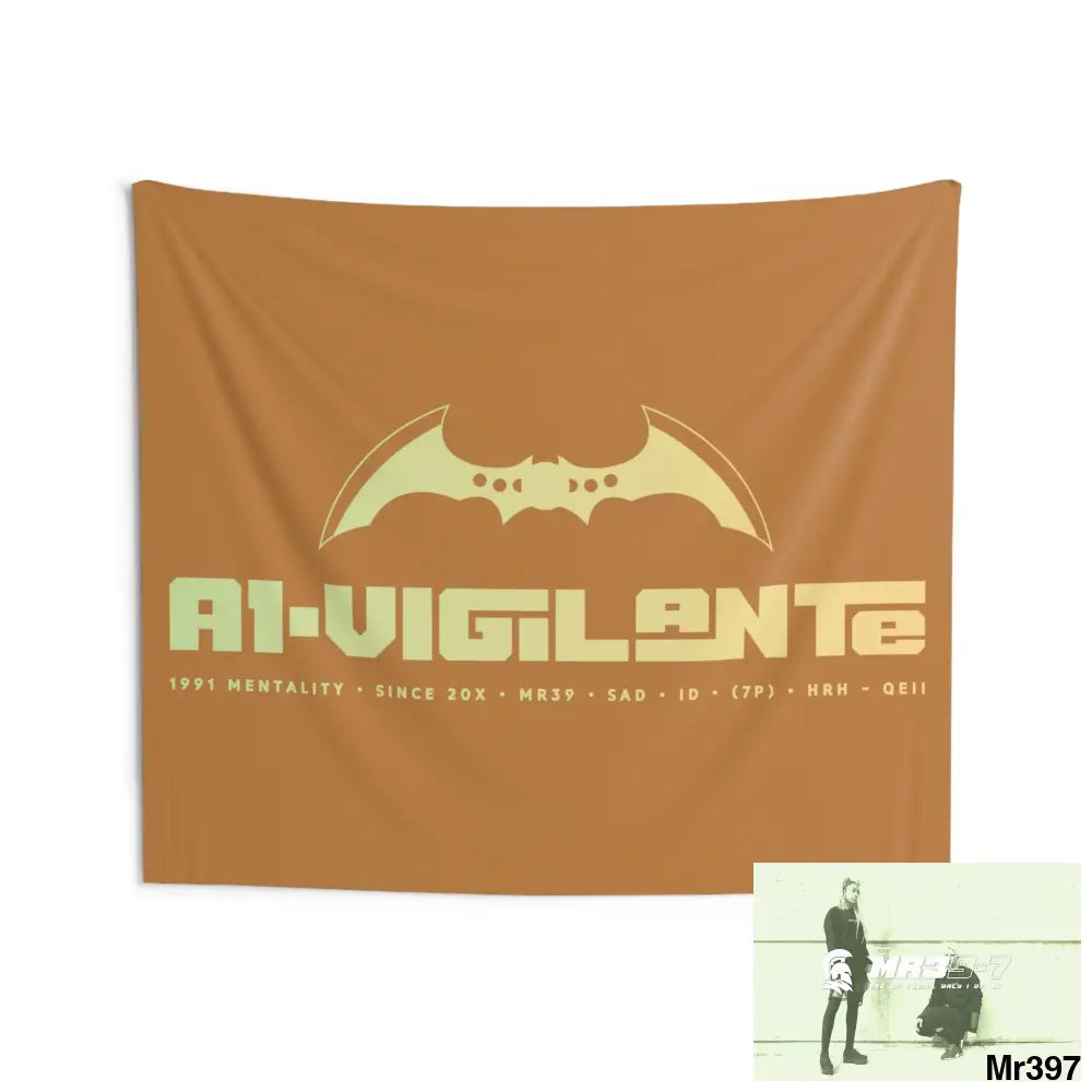 A1-Vigilante Indoor Wall Tapestries 80’’ × 68’’ Home Decor