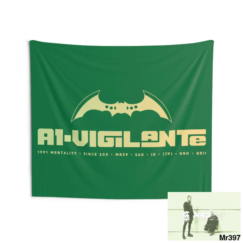 A1-Vigilante Indoor Wall Tapestries 80’’ × 68’’ Home Decor