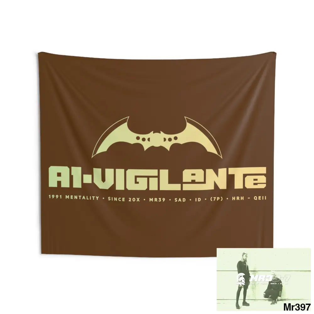 A1-Vigilante Indoor Wall Tapestries 80’’ × 68’’ Home Decor