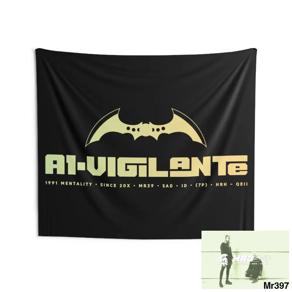A1-Vigilante Indoor Wall Tapestries 80’’ × 68’’ Home Decor