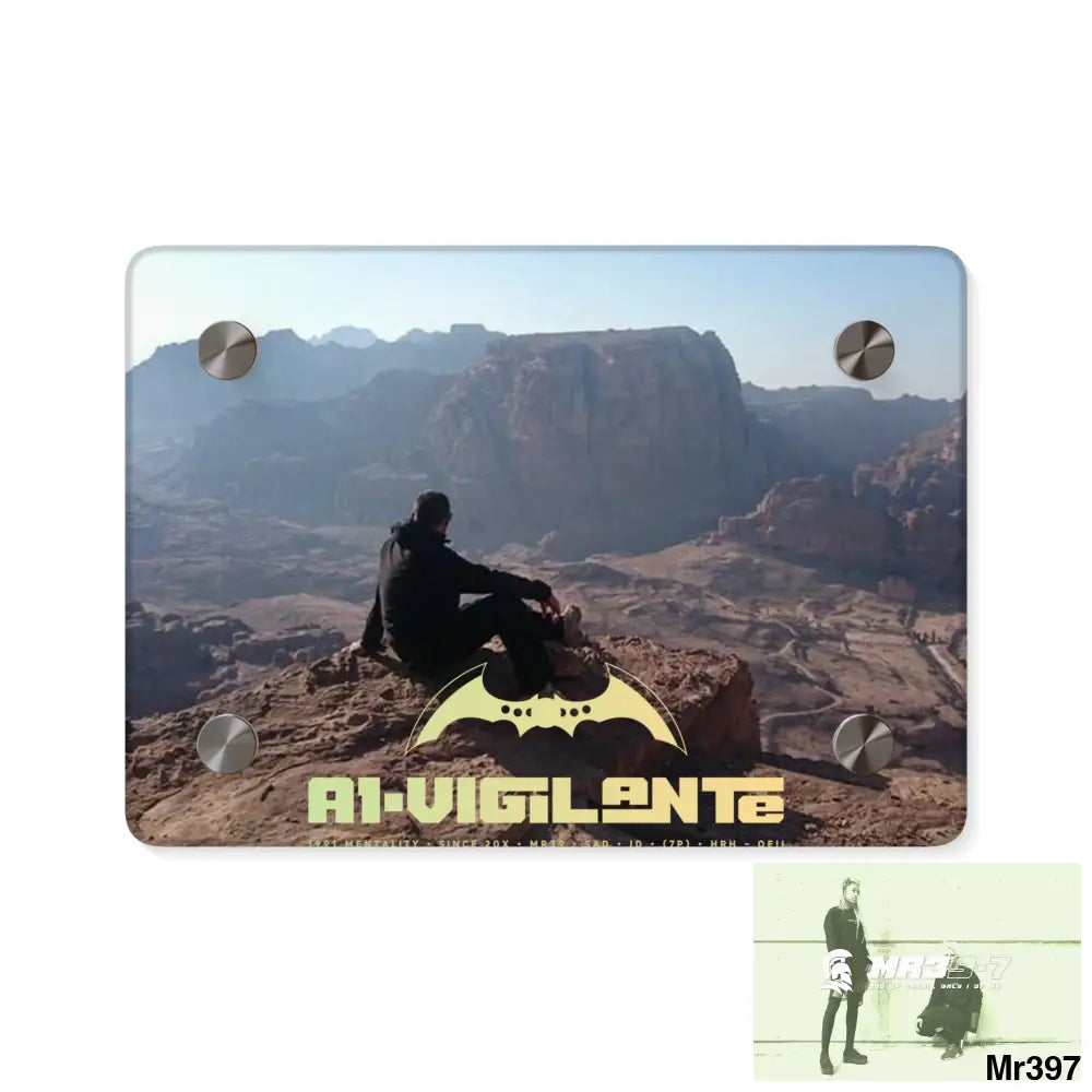 A1 Vigilante Jordan Break from Madness 2014 Acrylic Wall Art Panels 7’’ x 5’’ (Horizontal) / 0.25’’ Home Decor