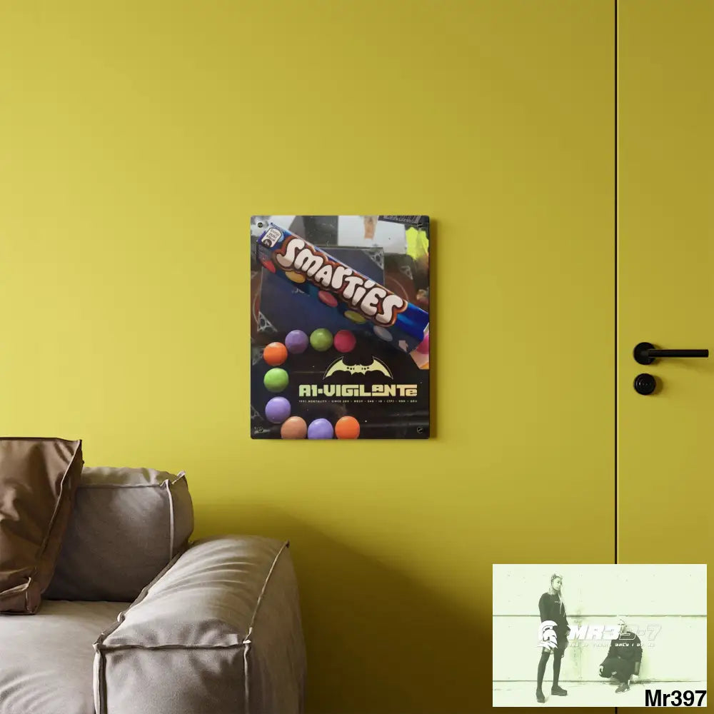 A1-Vigilante Kenya into Barmouth 2015 off train 2015.C3D Smarties Acrylic Wall Art Panel Home Decor