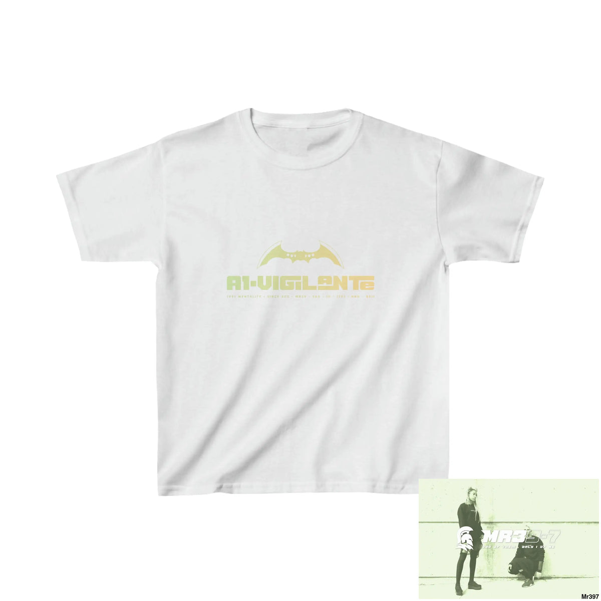 A1-Vigilante Kids Heavy Cotton™ Tee XS / Ash Kids clothes