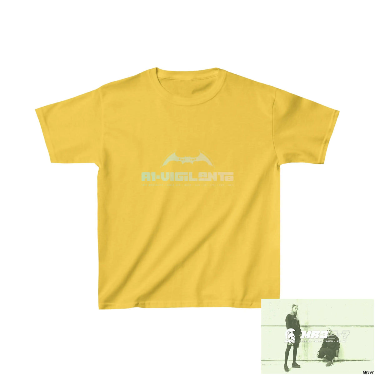 A1-Vigilante Kids Heavy Cotton™ Tee XS / Daisy Kids clothes