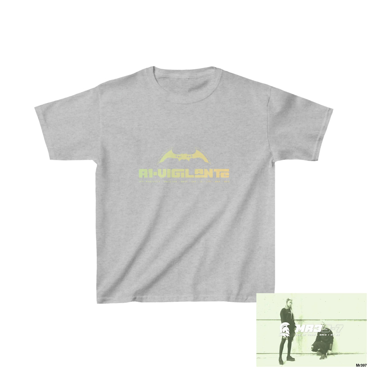 A1-Vigilante Kids Heavy Cotton™ Tee XS / Sport Grey Kids clothes
