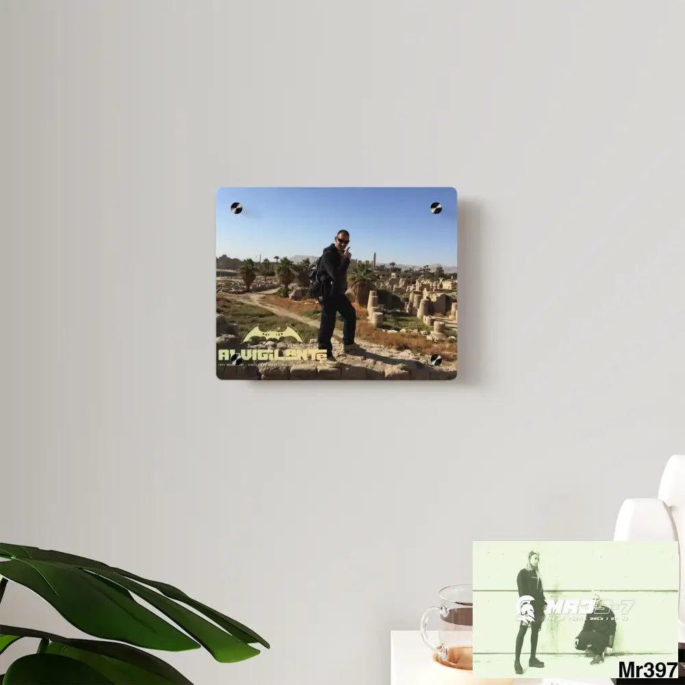 A1-Vigilante Luxor Temples heading to Kenya • Acrylic Wall Art Panels Home Decor