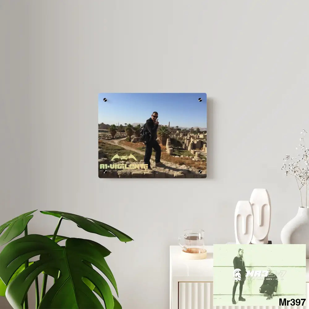 A1-Vigilante Luxor Temples heading to Kenya • Acrylic Wall Art Panels Home Decor