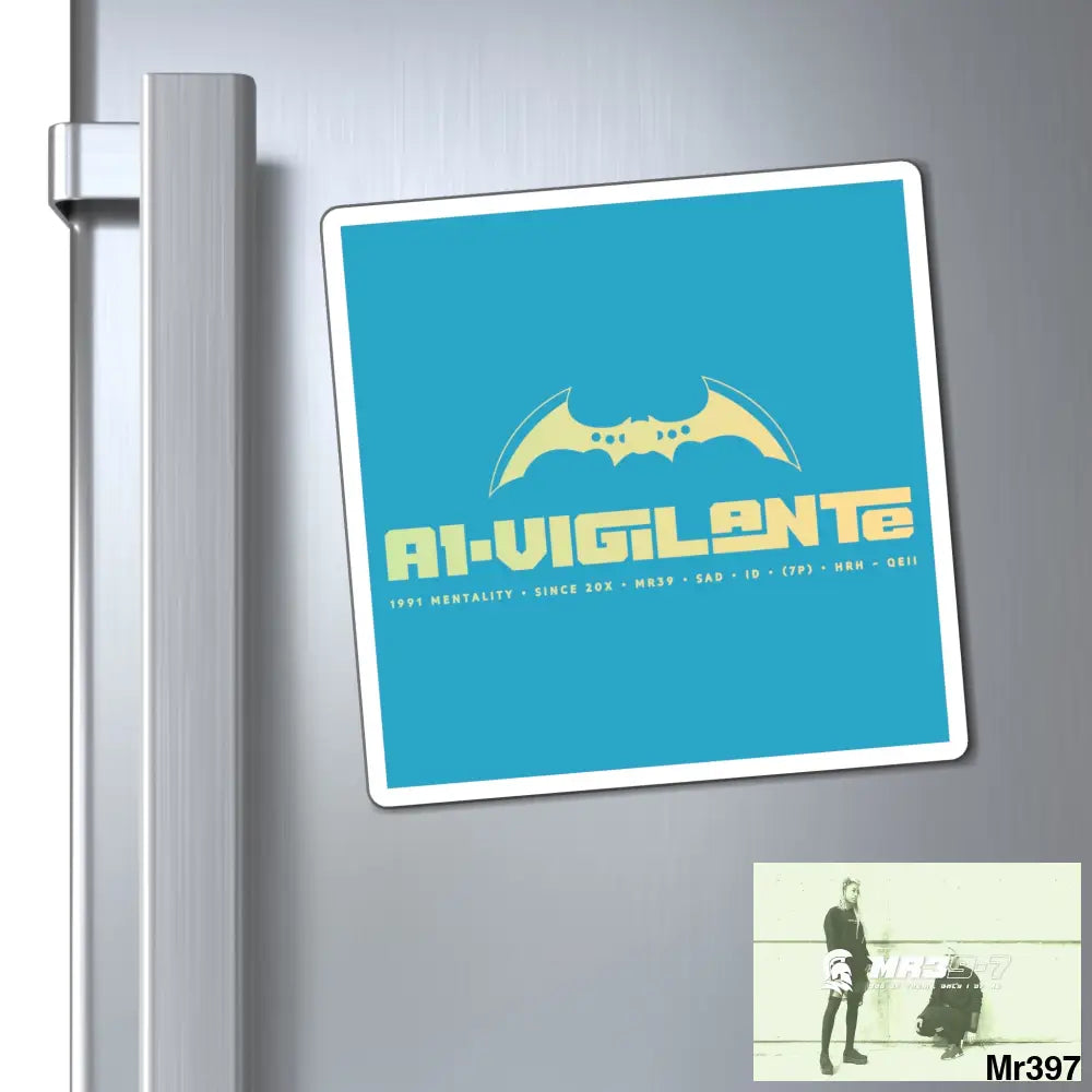 A1-Vigilante Magnet 6’’ × 6’’ Paper products