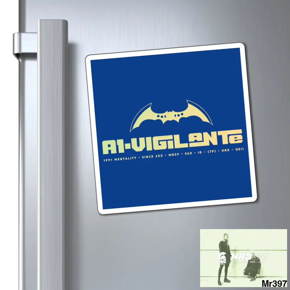 A1-Vigilante Magnet 6’’ × 6’’ Paper products