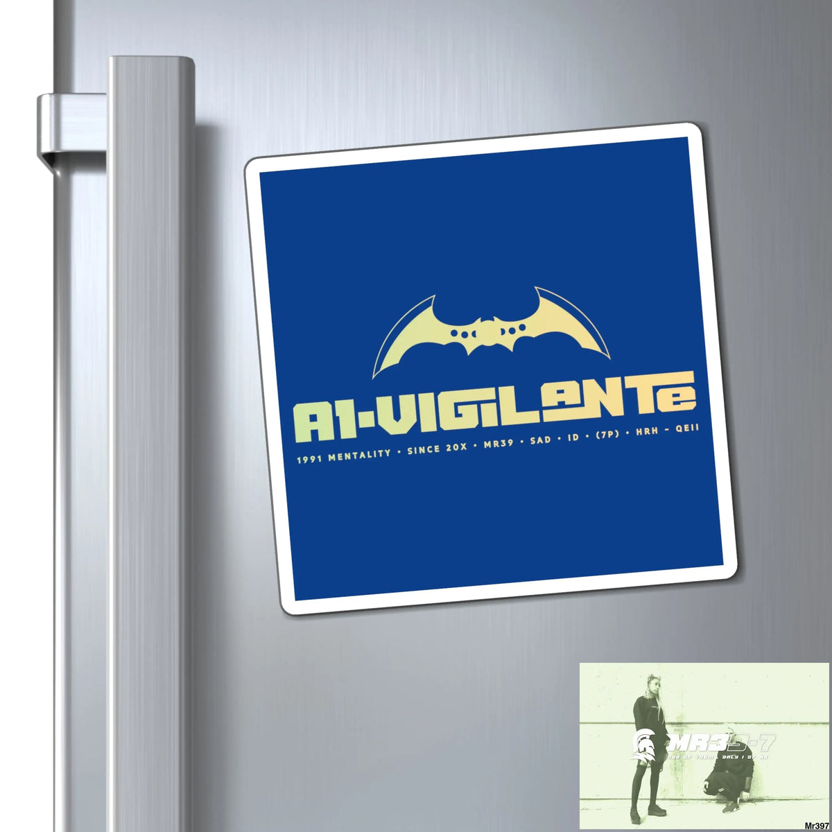 A1-Vigilante Magnet 6’’ × 6’’ Paper products
