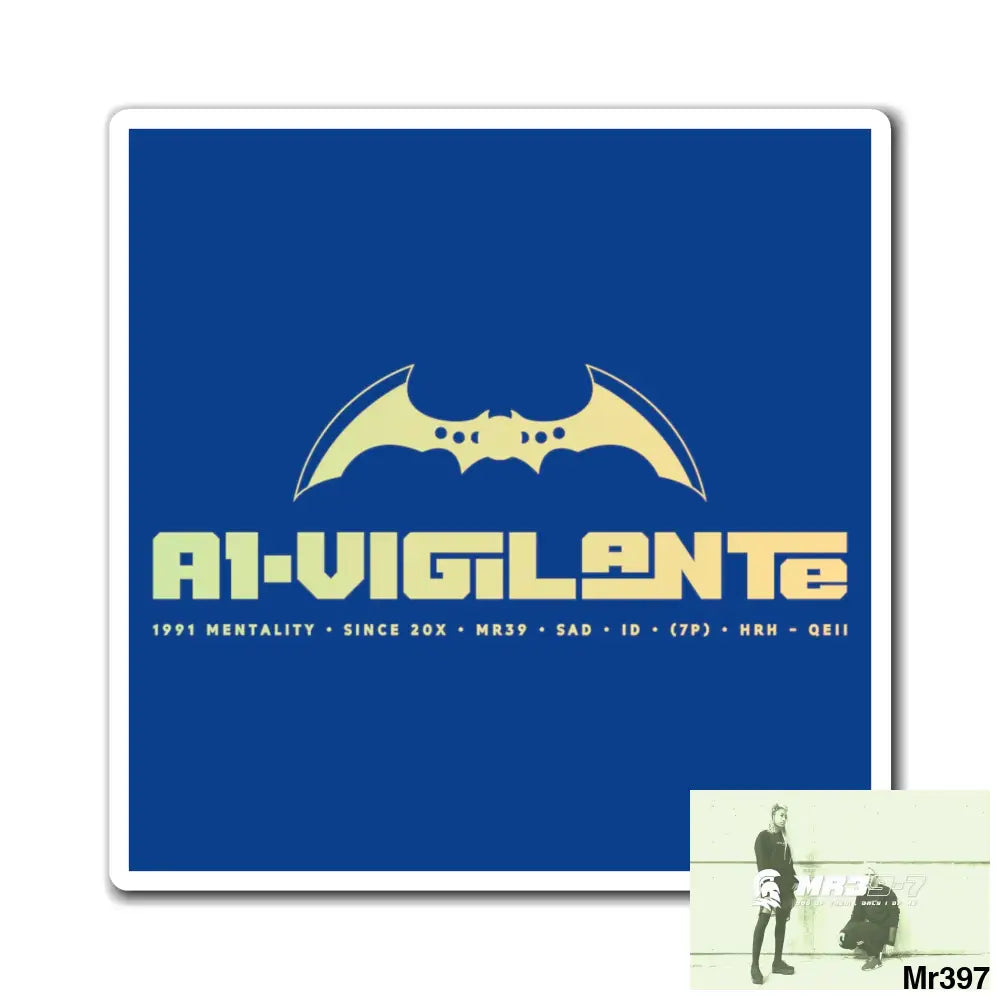 A1-Vigilante Magnet Paper products