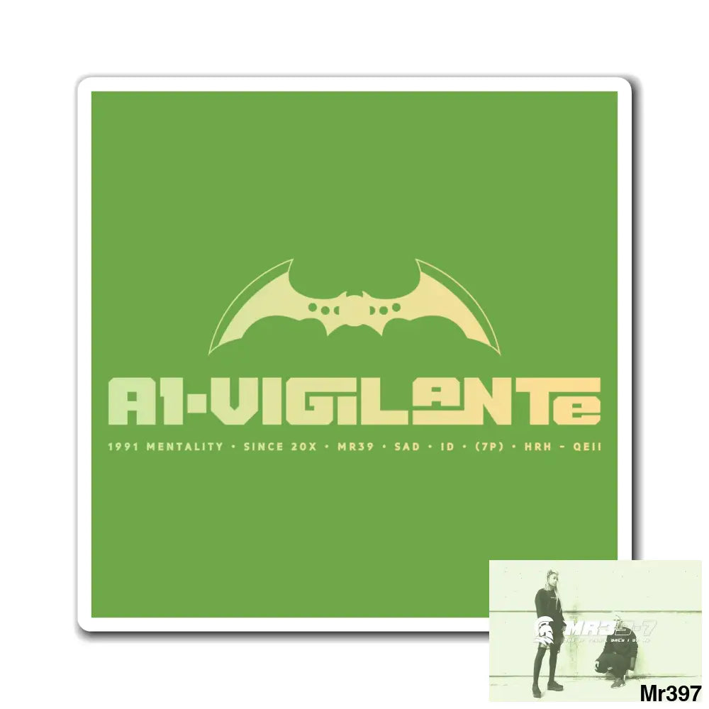 A1-Vigilante Magnet Paper products