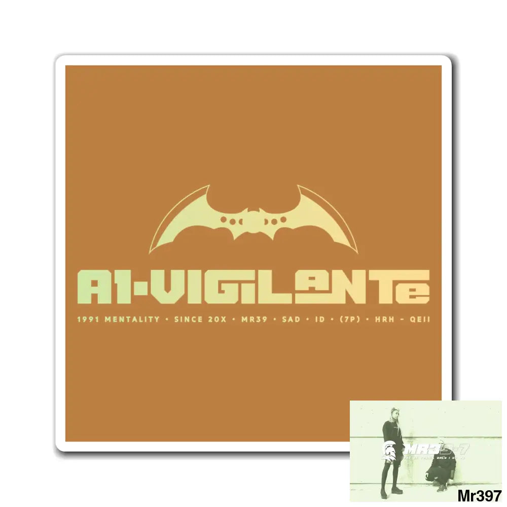 A1-Vigilante Magnet Paper products