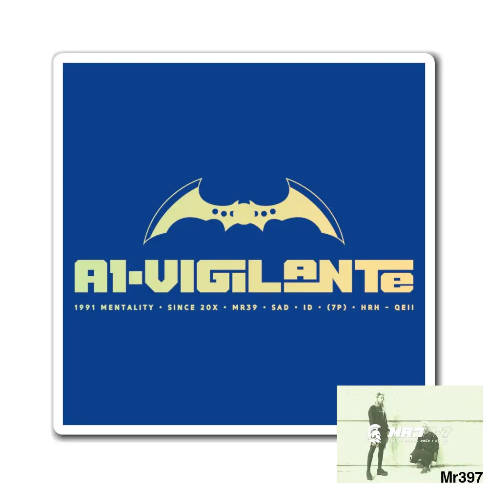 A1-Vigilante Magnet Paper products