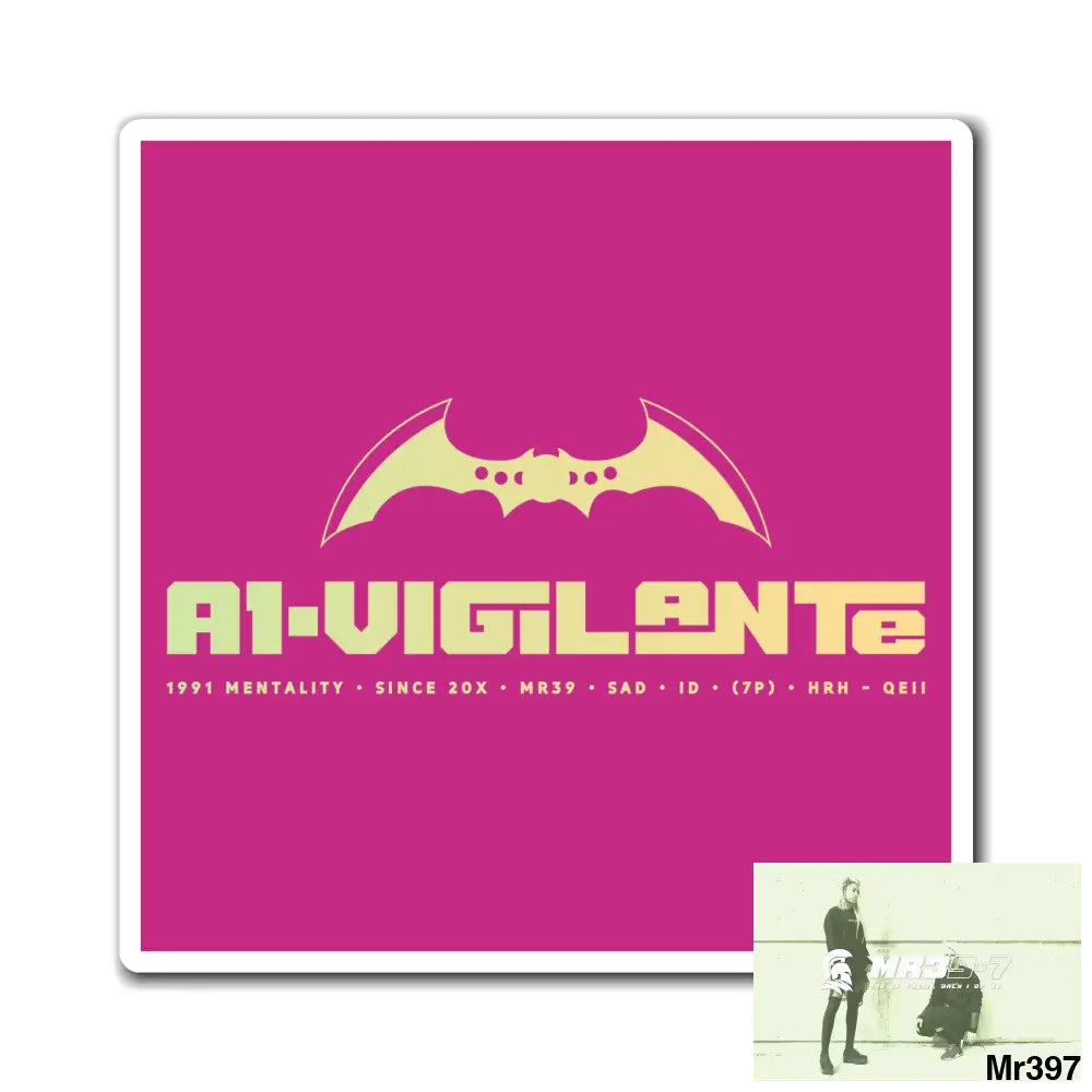 A1-Vigilante Magnet Paper products