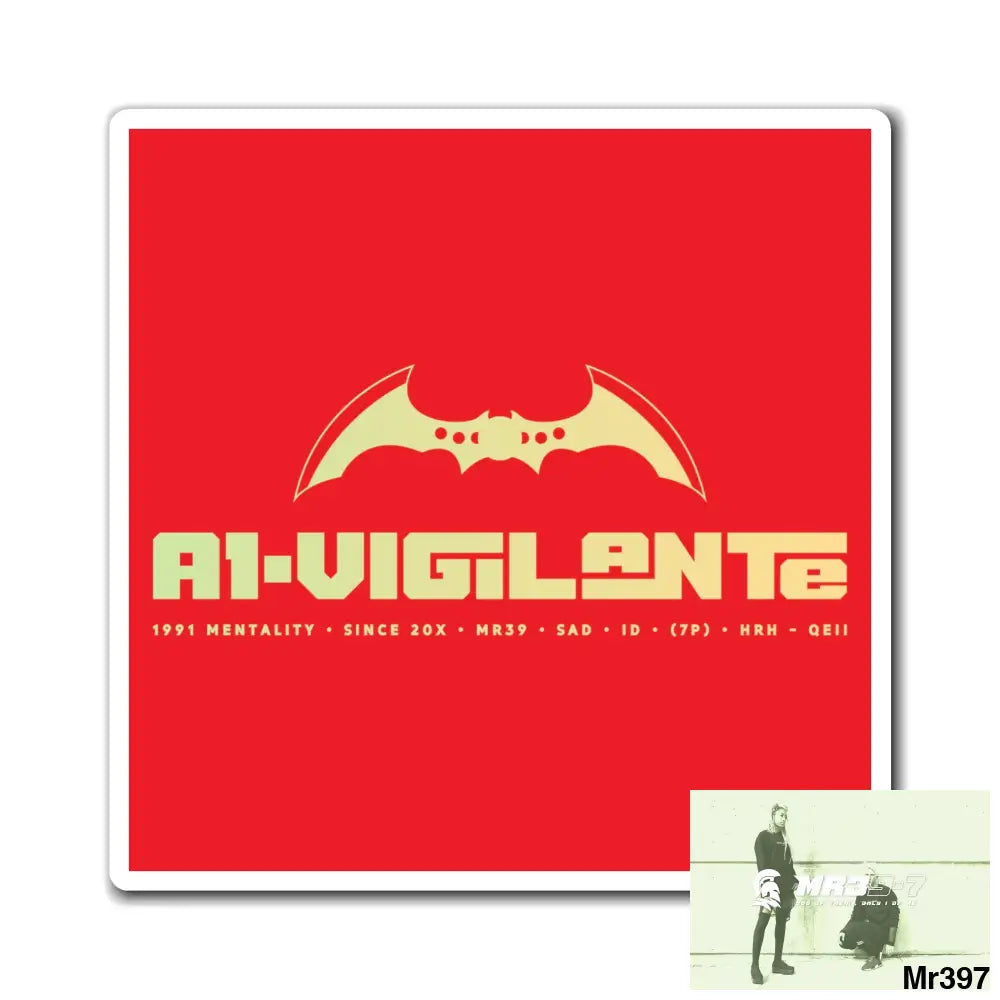 A1-Vigilante Magnet Paper products