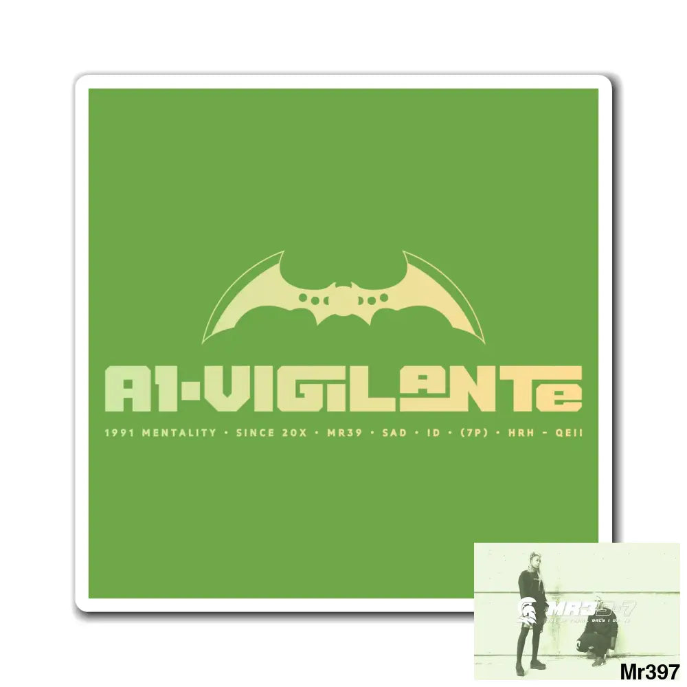 A1-Vigilante Magnet Paper products