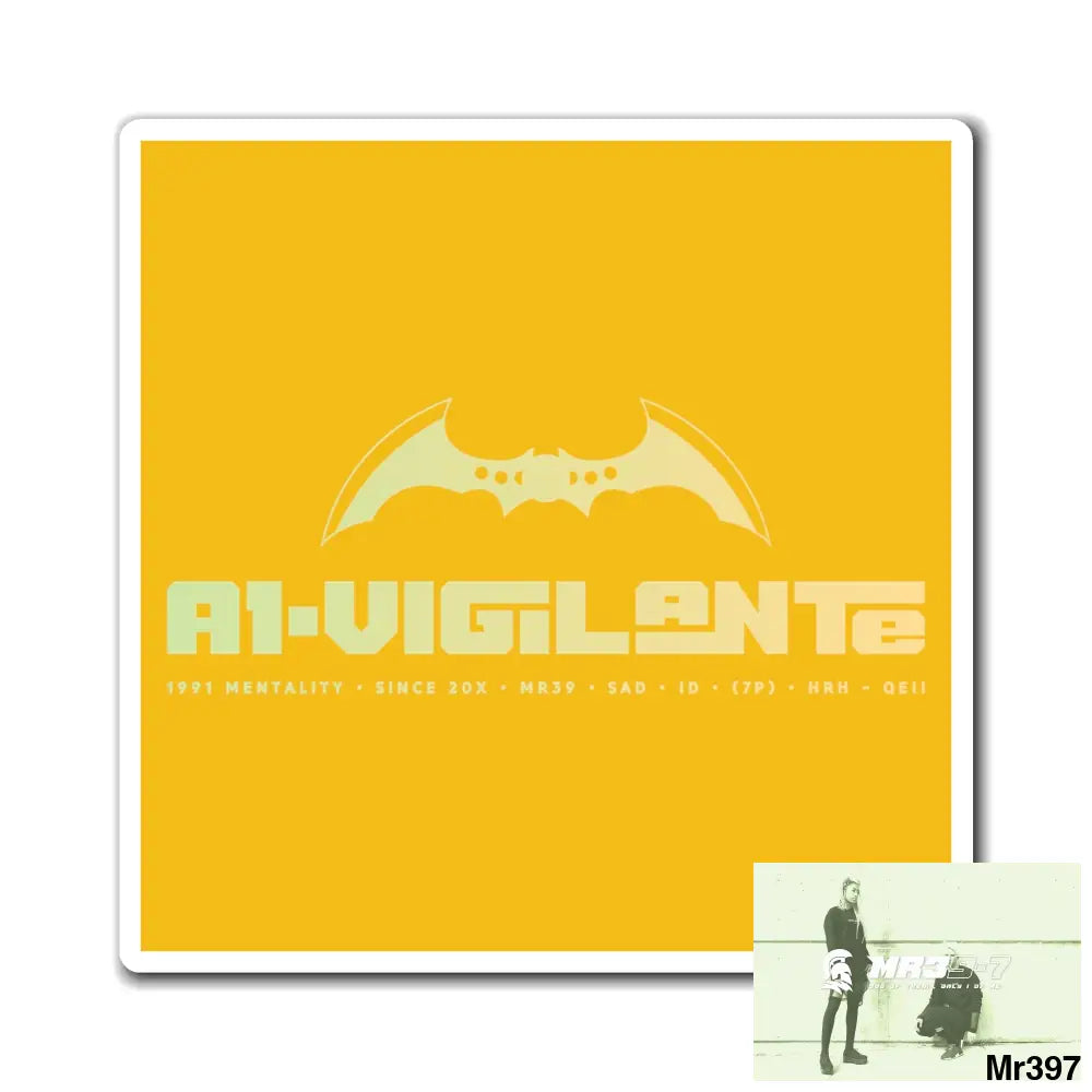 A1-Vigilante Magnet Paper products