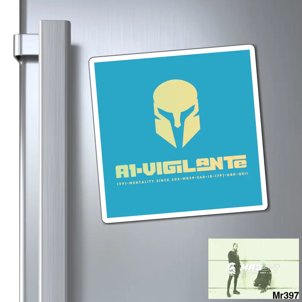 A1-Vigilante magnet Paper products