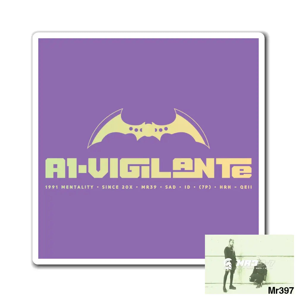 A1-Vigilante Magnet Paper products