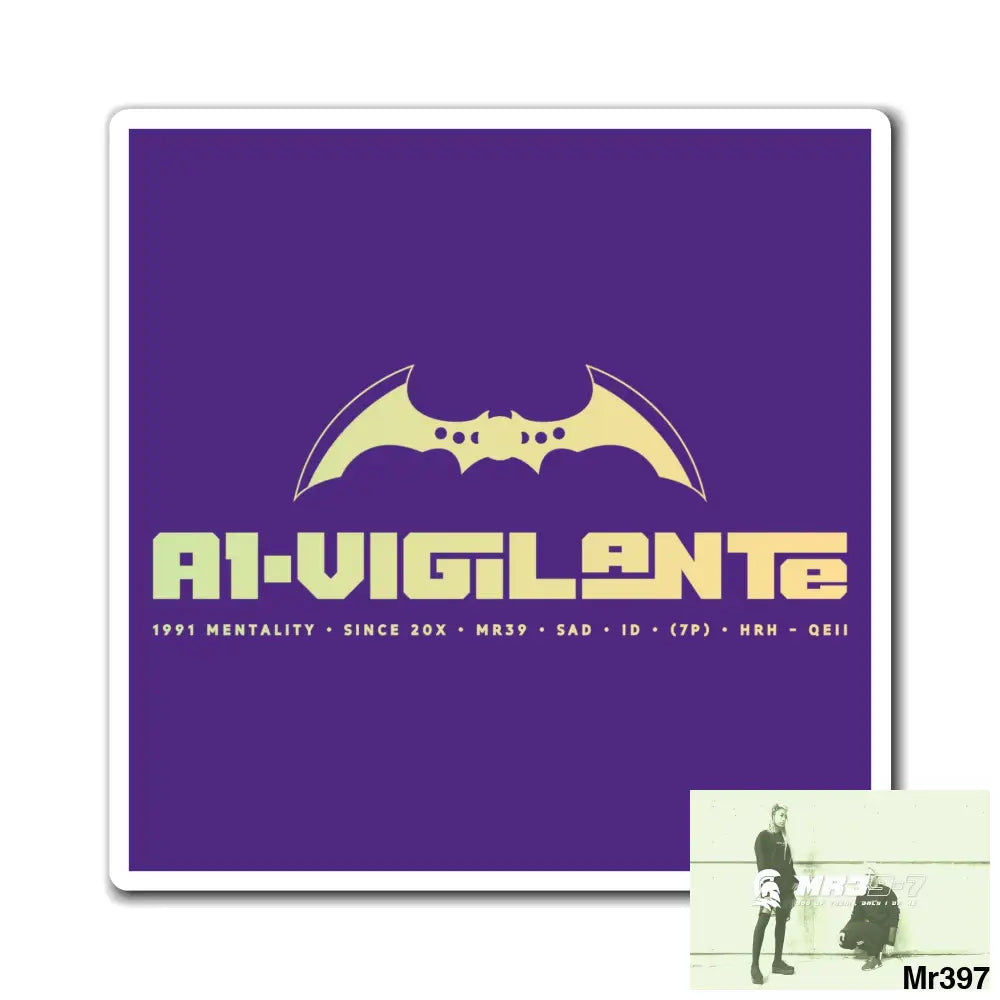 A1-Vigilante Magnet Paper products
