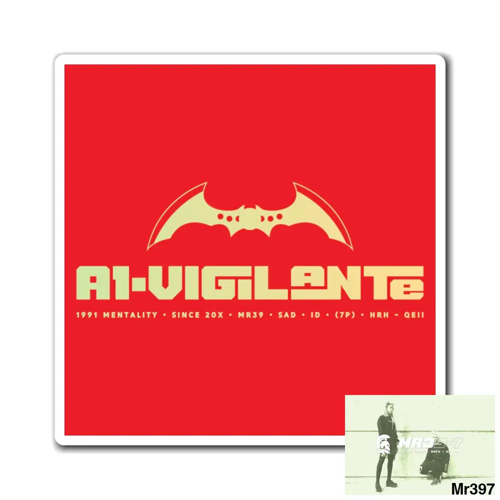 A1-Vigilante Magnet Paper products