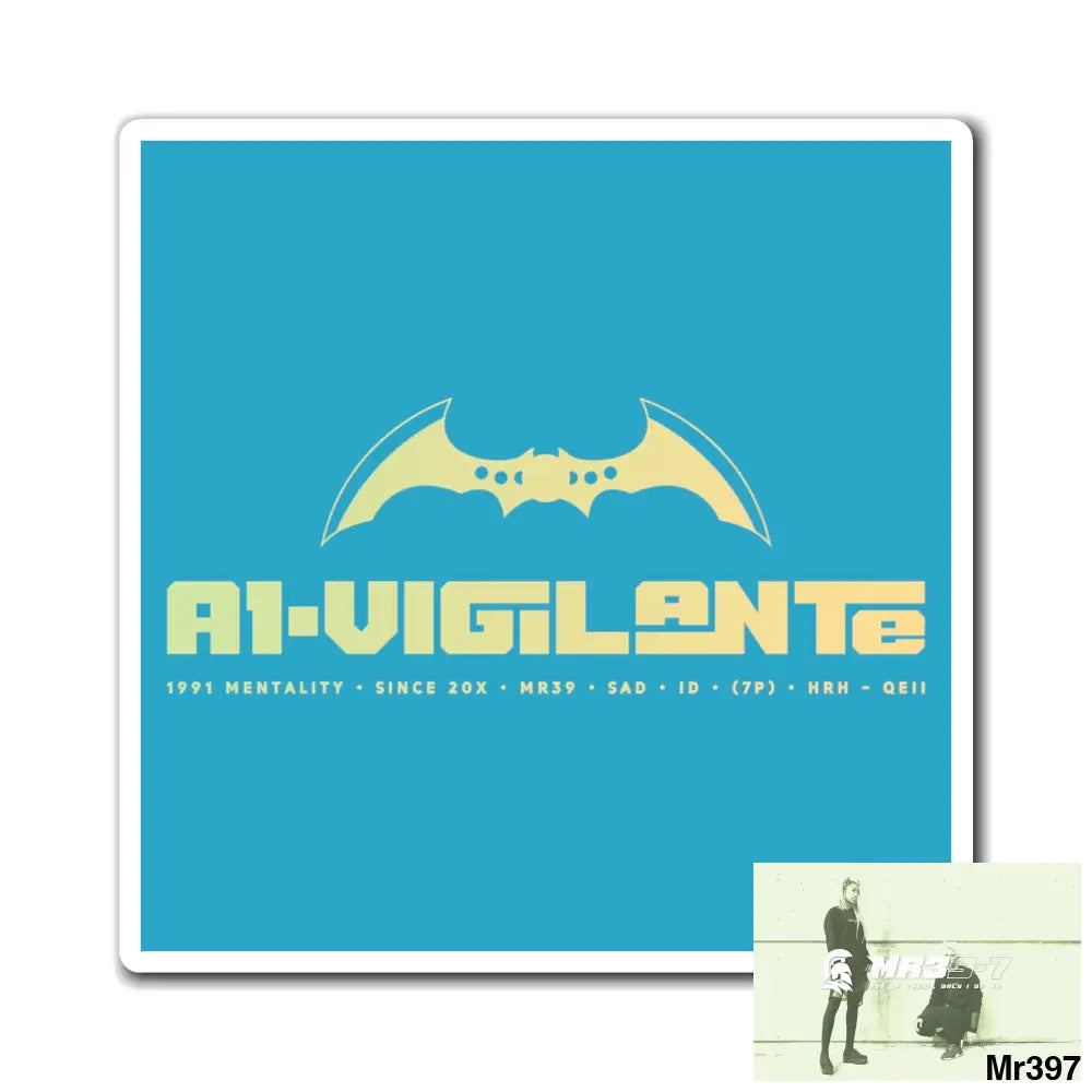 A1-Vigilante Magnet Paper products