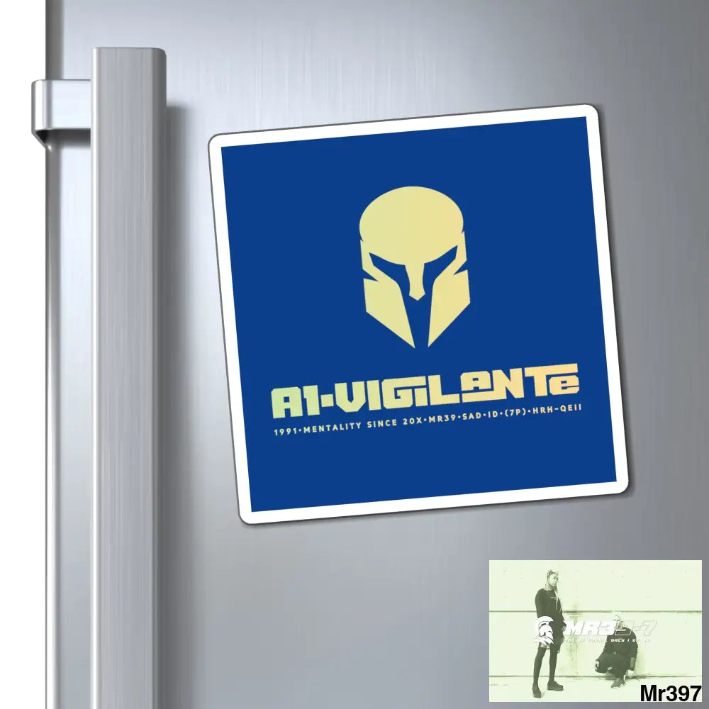 A1-Vigilante magnet Paper products