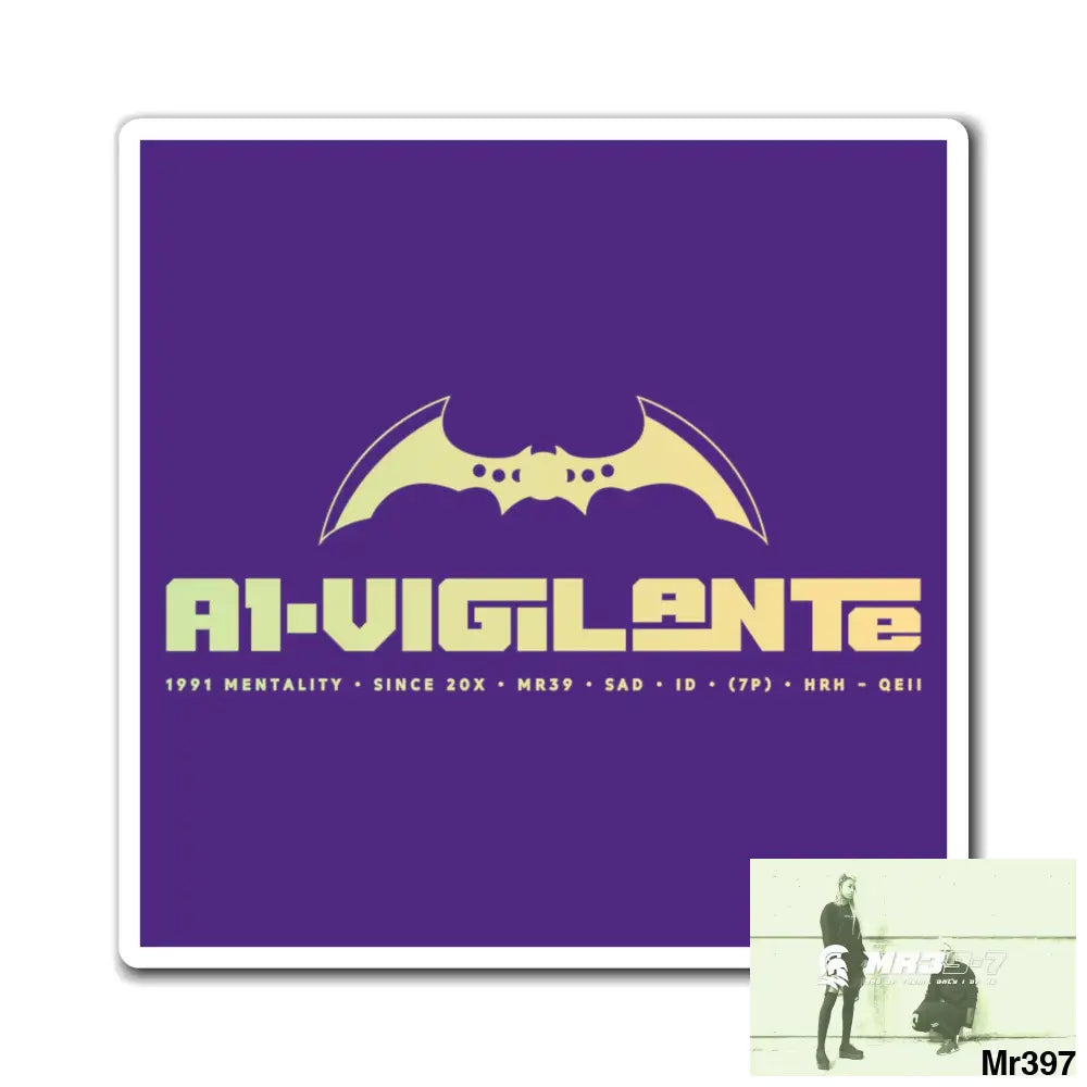 A1-Vigilante Magnet Paper products