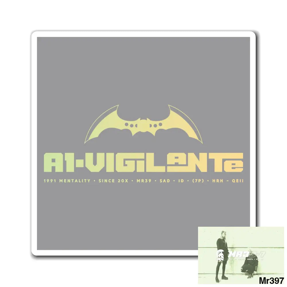 A1-Vigilante Magnet Paper products
