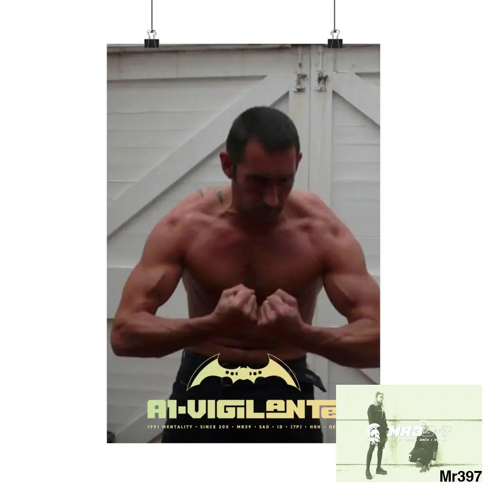 A1-Vigilante Matte Vertical Posters 13’’ x 19’’ / Matte Poster