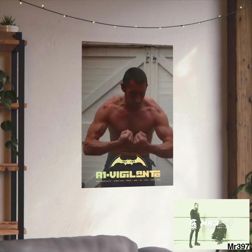 A1-Vigilante Matte Vertical Posters Poster