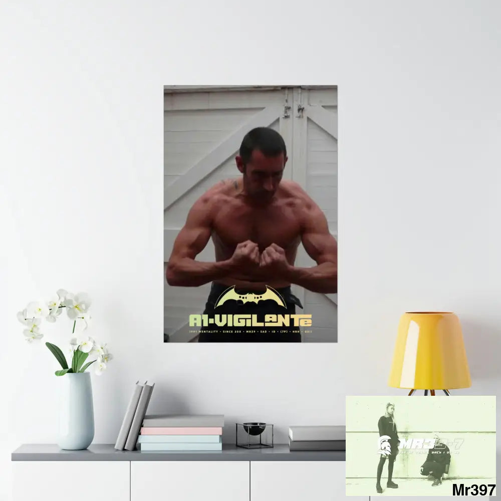A1-Vigilante Matte Vertical Posters Poster