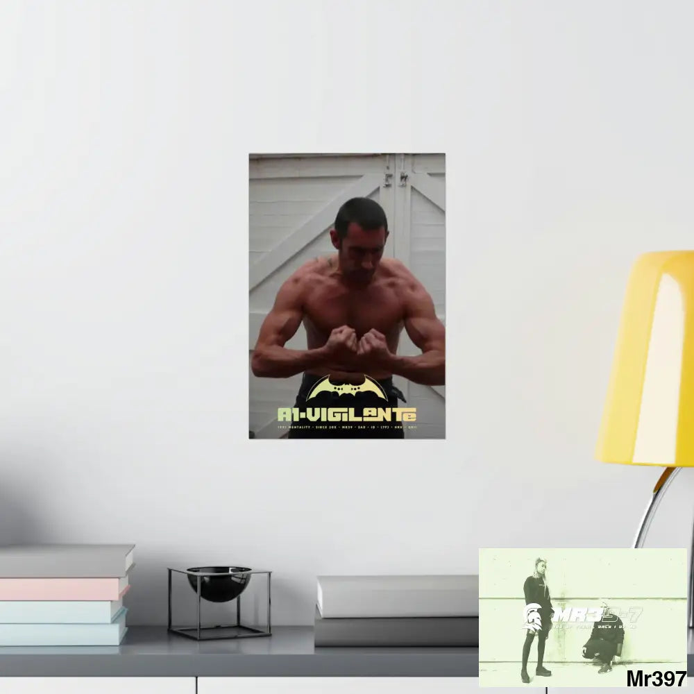 A1-Vigilante Matte Vertical Posters Poster