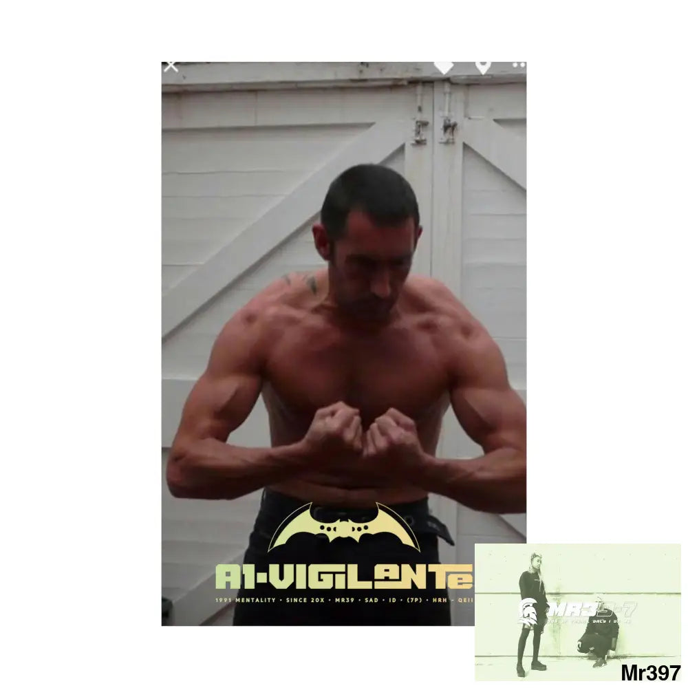 A1-Vigilante Matte Vertical Posters Poster