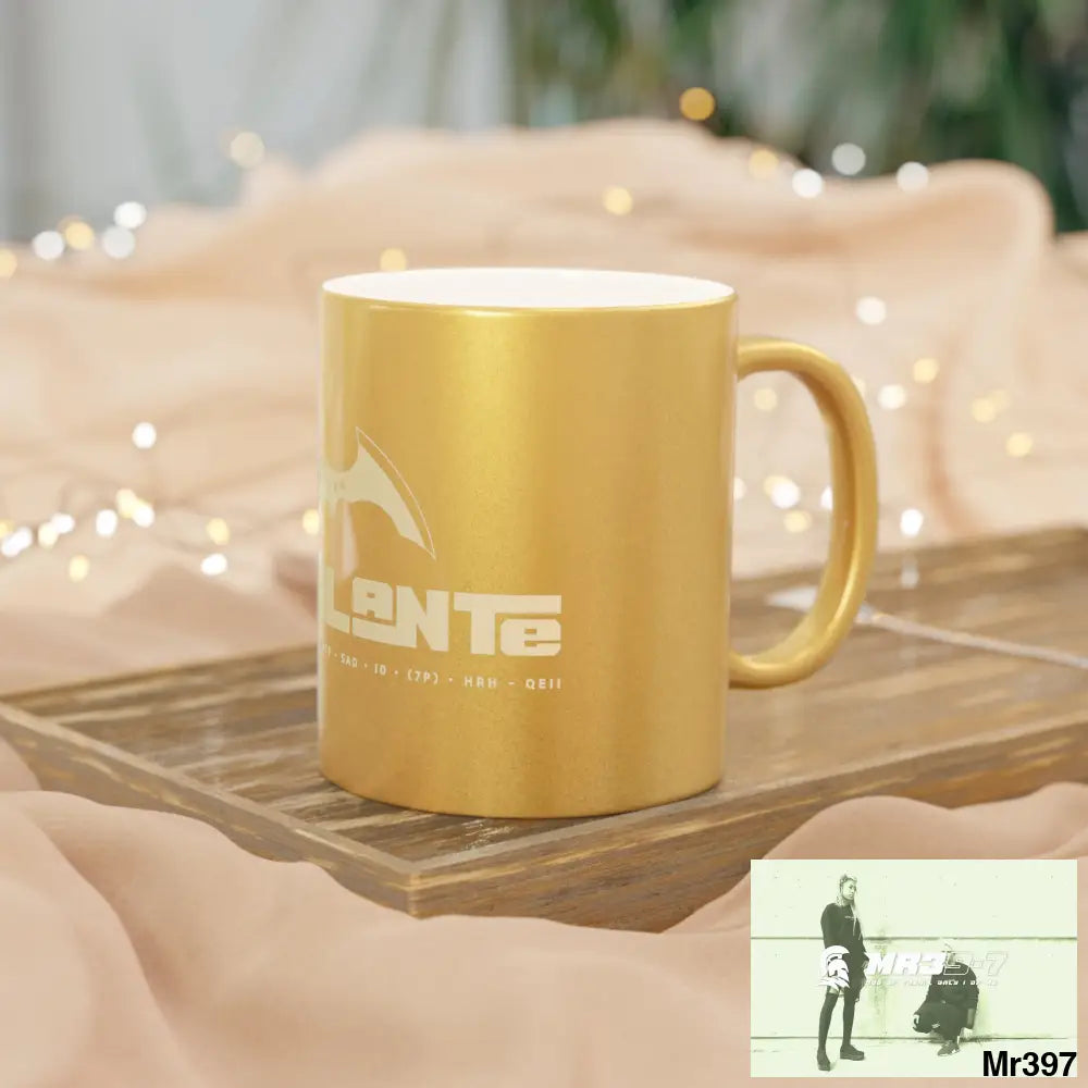 A1-Vigilante Metallic Mug (Silver\Gold) Mug