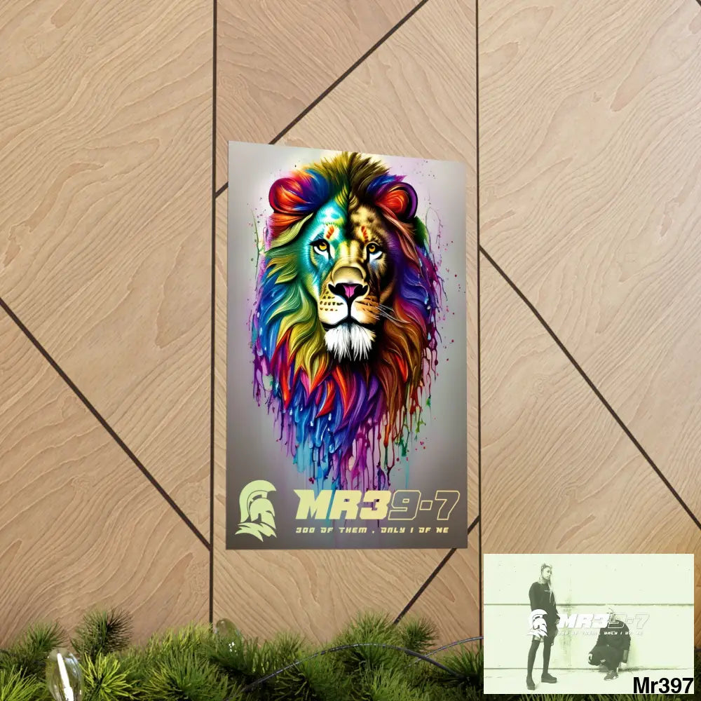 A1 Vigilante MR39 Matte Vertical Posters Poster