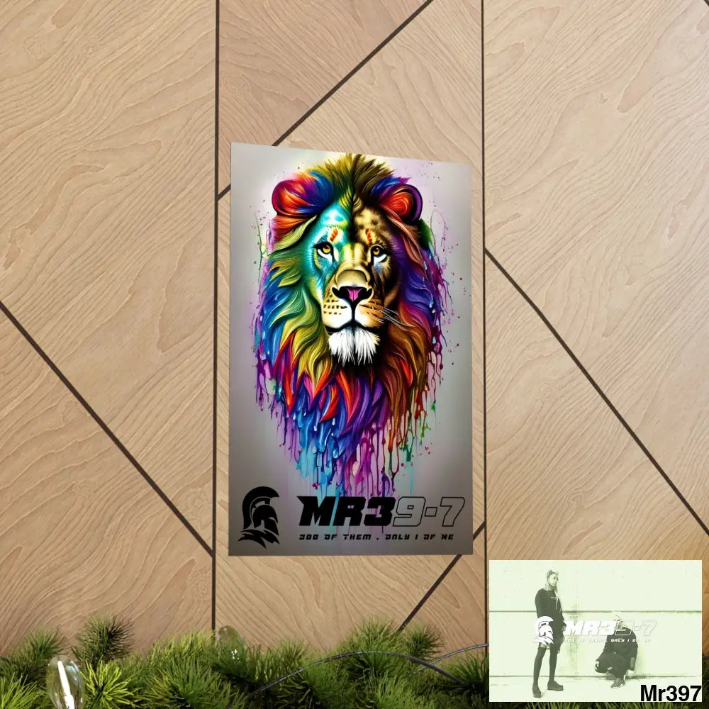 A1 Vigilante MR39 Matte Vertical Posters Poster