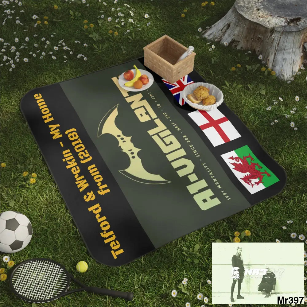 A1 Vigilante my home Picnic Blanket 61’’ × 51’’ Home Decor