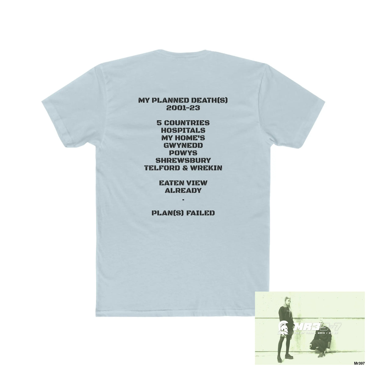 A1-Vigilante My life My Deaths Their Plans Failed. Men’s Cotton Crew Tee T-Shirt