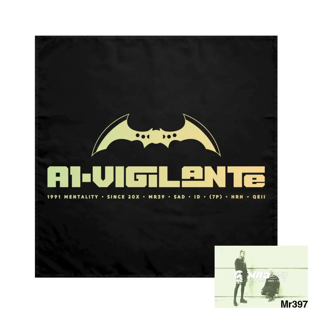 A1-Vigilante Napkins 4-piece set / White / 19’’ × 19’’ Accessories