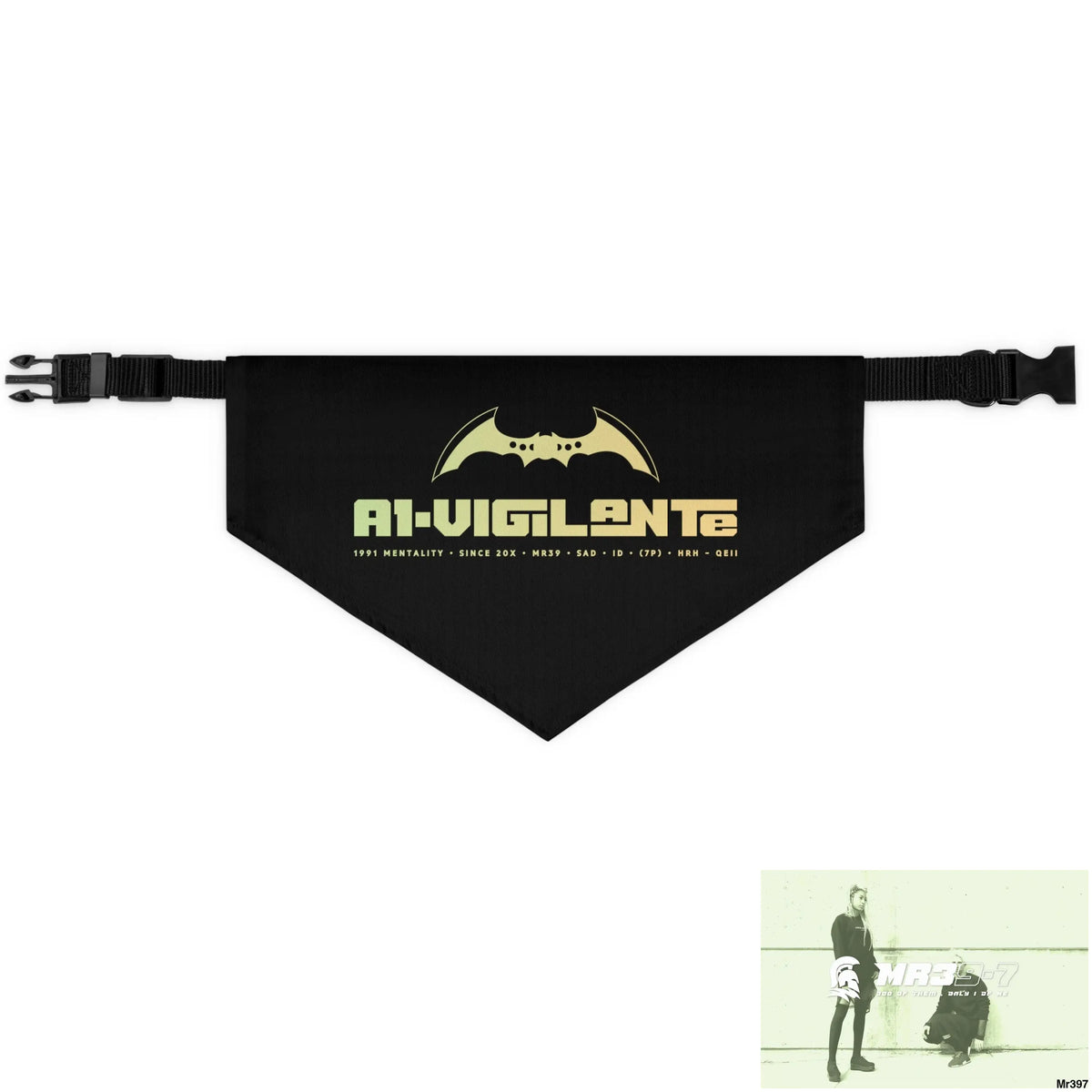A1 Vigilante Pet Bandana Collar L Pets