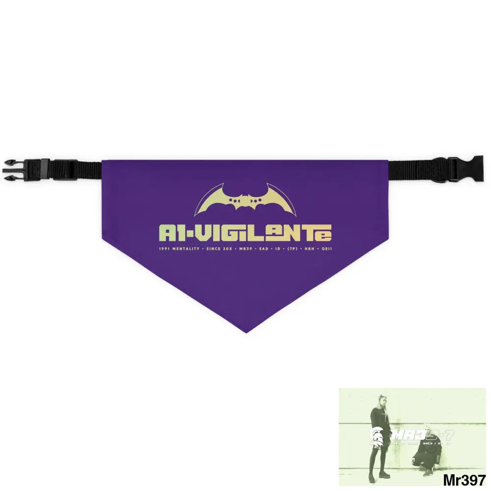 A1 Vigilante Pet Bandana Collar L Pets